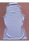 Women's Turtleneck Zero Sleeve Modal Cotton Fabric 4-Piece White, Powder, Blue, Black Body - Undershirt - 3