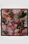 Canvas Pattern Modal Scarf - Claret Red - 4