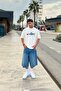 Better Days Printed Ecru Oversize T-Shirt - 4