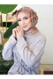 وشاح قطني مستورد بنمط لونا - 3