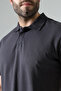 100% Cotton Regular Fit Slim Fit Short Sleeve Polo Neck T-Shirt 21844 Smoked - 2
