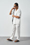 Men's Printed Oversize Shirt, 100% Viscose, Soft Key Fabric, Cuban Collar, Short Sleeve Shirt - 3