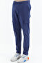 Indigo Lace-Up Pocket Detailed Comfortable Fit Men's Tracksuit Bottom - 84998 - 4