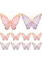 60 Pieces Butterfly Party and Cake Decoration - 4