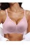 Stitch-Free No-Wire Removable Padded Laser Cut Non-Marking Invisible Bra - 3