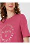 Metallic Roundall T-Shirt Regular Fit Ww0Ww36038 - 5