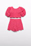 Abel&Lula 05231-4 Set Bermuda Embroidered Pink - 3