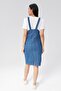 Johana Maternity Denim Gilet Dress - Blue - 7