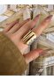 Vip Series - Women's Ring with Large Stone Bottom Adjustment - 2