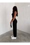 Palazzo Fabric Trousers - 3