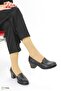 Women's Genuine Leather Optopedic Low Heeled Classic Shoes M26Ya3775 - 6
