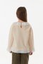 Baby Collar Girl's Blouse with Lace Sleeves and Collar - 6