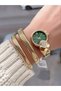 Steel Cord Stone Detail Snake Model Women's Wristwatch with 2 Years Warranty 3 Atm Waterproof - 4