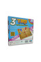 Wooden 9 Stones 3 Stones Strategy Game - 2 Games in One - 2