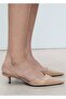 Kitten Heeled Open Back Shoes - 2