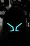 Mint Color Headlight Film Headlamp Design Sticker Label for Tvs Raider Daytime Led - 2