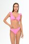 Aquaviva Women's Fuchsia Ruffle Elizabeth Bikini Set