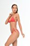 Bright Red Aquaviva Women's Bikini Set - Maria Triangle Side Detail - 2