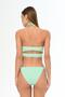 Aquaviva Women's Mint Cross Strappy Barbara Low-Cut Bikini Set - 4