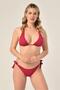 Aquaviva Women's Cherry Halter Neck Triangle Bikini Set - 2