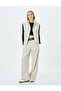 Quilted Oversize Sleeveless Hooded Vest - 2