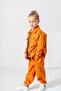Boy's Gabardine Fabric 3 Piece Set / T-Shirt, Jacket, Pants Set - 5