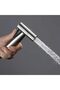 Stainless Steel Handheld Bidet Sprayer for Toilet Cloth Bathroom Diaper Self Cleaning Shattaf Set - 5