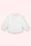 Baby Boy Striped White Shirt