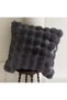 Bubble Rabbit Plush Throw Pillow - Anthracite (43X43 Square - 30X50 Rectangle)