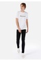 Slim Fit Low Waist Slim Leg Men's Black Jean Pants