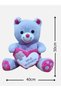 Heart Plush Bear 50cm - 3