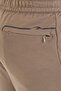 Regular Men's Ribbed Cuffed Cocoa Sweatpants - 7