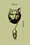 Pirinç Kedi Kapı Topuzu - 3