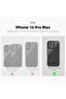 Real 3K Carbon Fiber case for iPhone 16 Pro MAX cover [MagSafe Compatible] Matte Black - 7