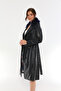 Leather Trench Coat - 3