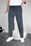 Linen Trousers Hambez Bottom Sweatpants Comfortable Fit Large Size Hambeze Unisex Relaxed Size Range M-6Xl (Kotsiyah)