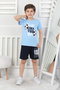 3-6 Years Old Play Printed Shorts Boys' Suit - 4