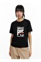 Black Dua Lipa "Sweetest Pie" Song Front/Back Printed Oversize T-Shirt- Mingalondon - 2