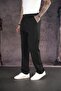Trend We Relaxed Cut Pleated Loose Wide Leg Men's Fabric Pants - 3