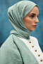 Bamboo Shawl - Mint - 4