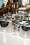 Madrid 1097 8 Piece Cylinder Steel Cookware Set - 3