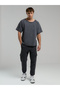 Ny Street Oversize Wide Collar Smoked Men's T-Shirt - 5