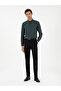 Black Slim Fit Fabric Trousers 50284740 -Vr046 - 3