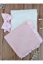 Pique Baby Blanket Swaddle 100% Cotton Removable Inner Fiber Newborn Hospital Release Blanket - 7