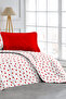 غطاء سرير مزدوج مبطن بتصميم قلب 195 × 230 سم - 4