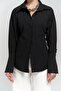 Novers Rope Detail Black Shirt - 6