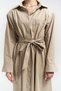 Belsay Trench Coat Stone Dress - 5