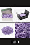 Premium Zig Zag Crinkle Paper Filler Pelur Crinkle for Decorating Gift Boxes 50 Gr Paper Purple - 3