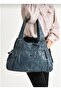 Faux Leather Shoulder Bag - 2