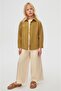 girls' soft textured shirt pants stretchy t-shirt 3 piece set